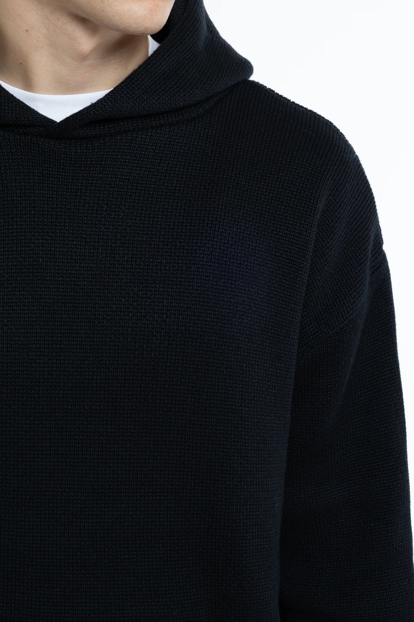 Maglione con cappuccio oversize Eternal Atelier