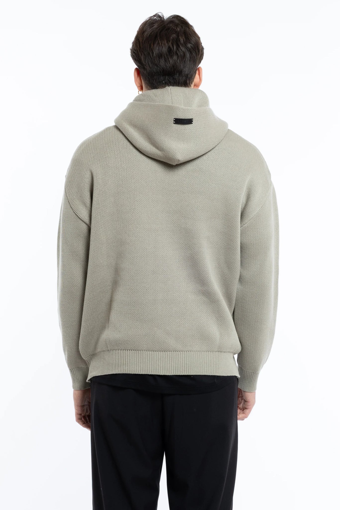 Maglione con cappuccio oversize Eternal Atelier