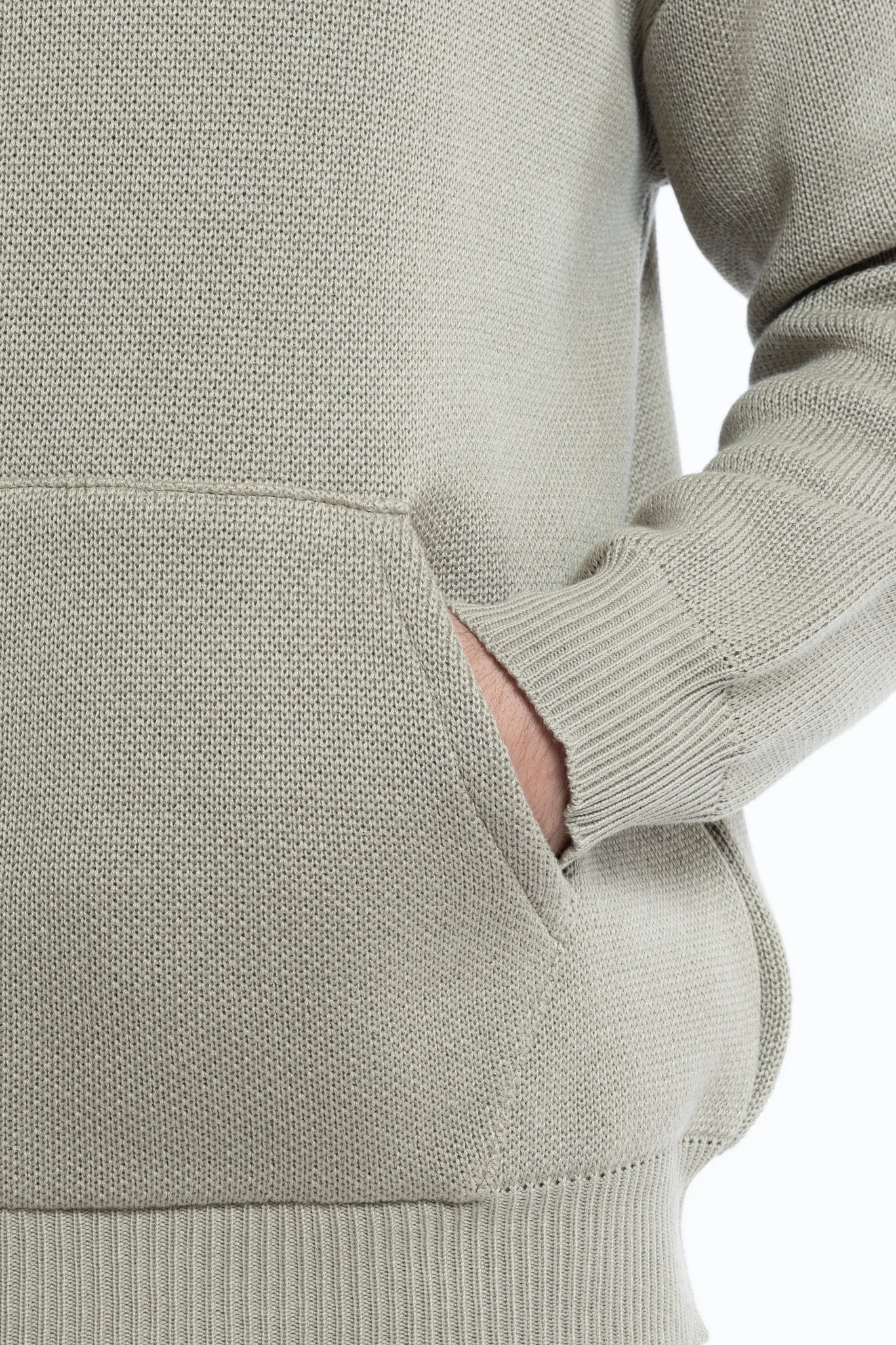 Maglione con cappuccio oversize Eternal Atelier