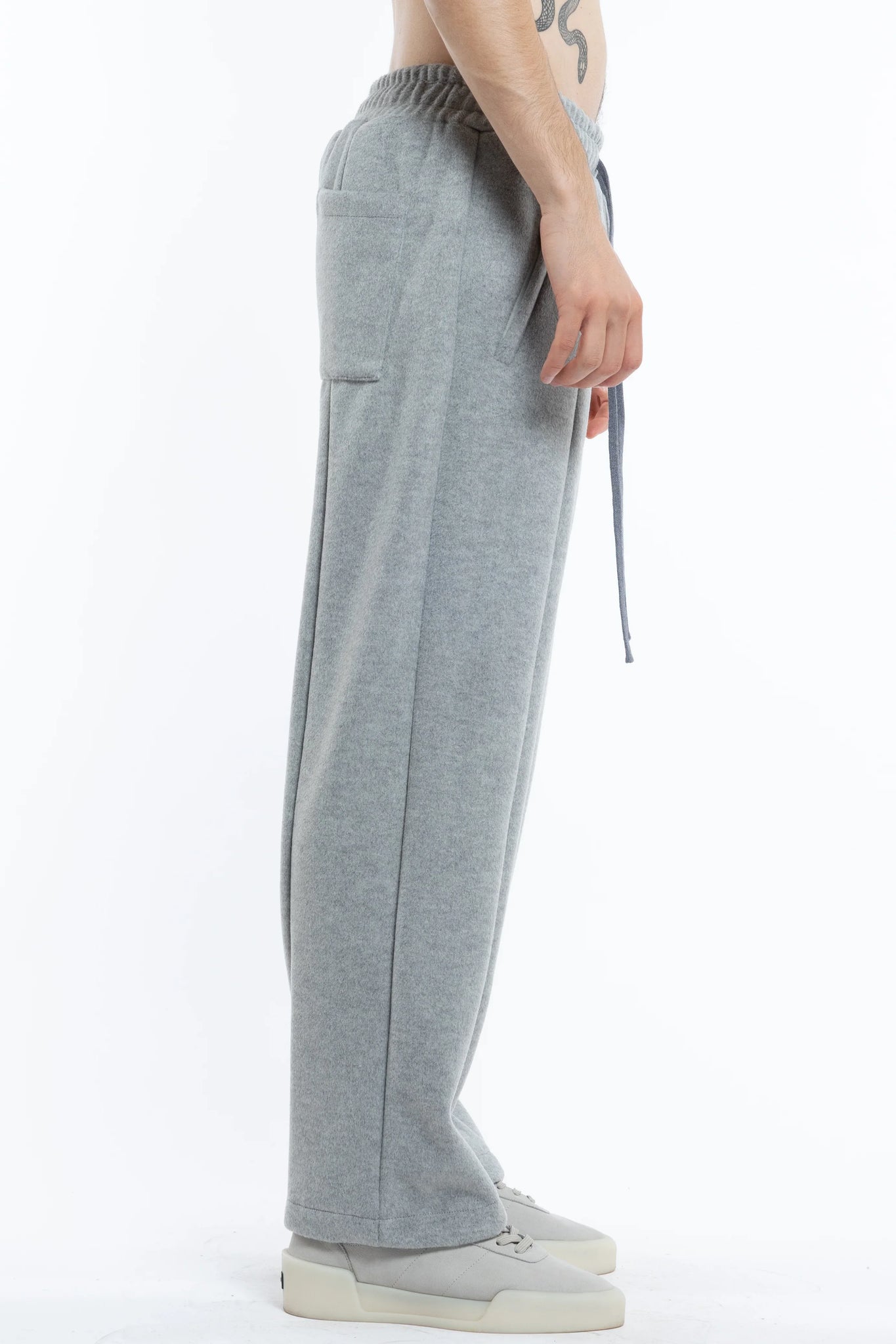 Pantalone tuta in lana fondo ampio Eternal Atelier