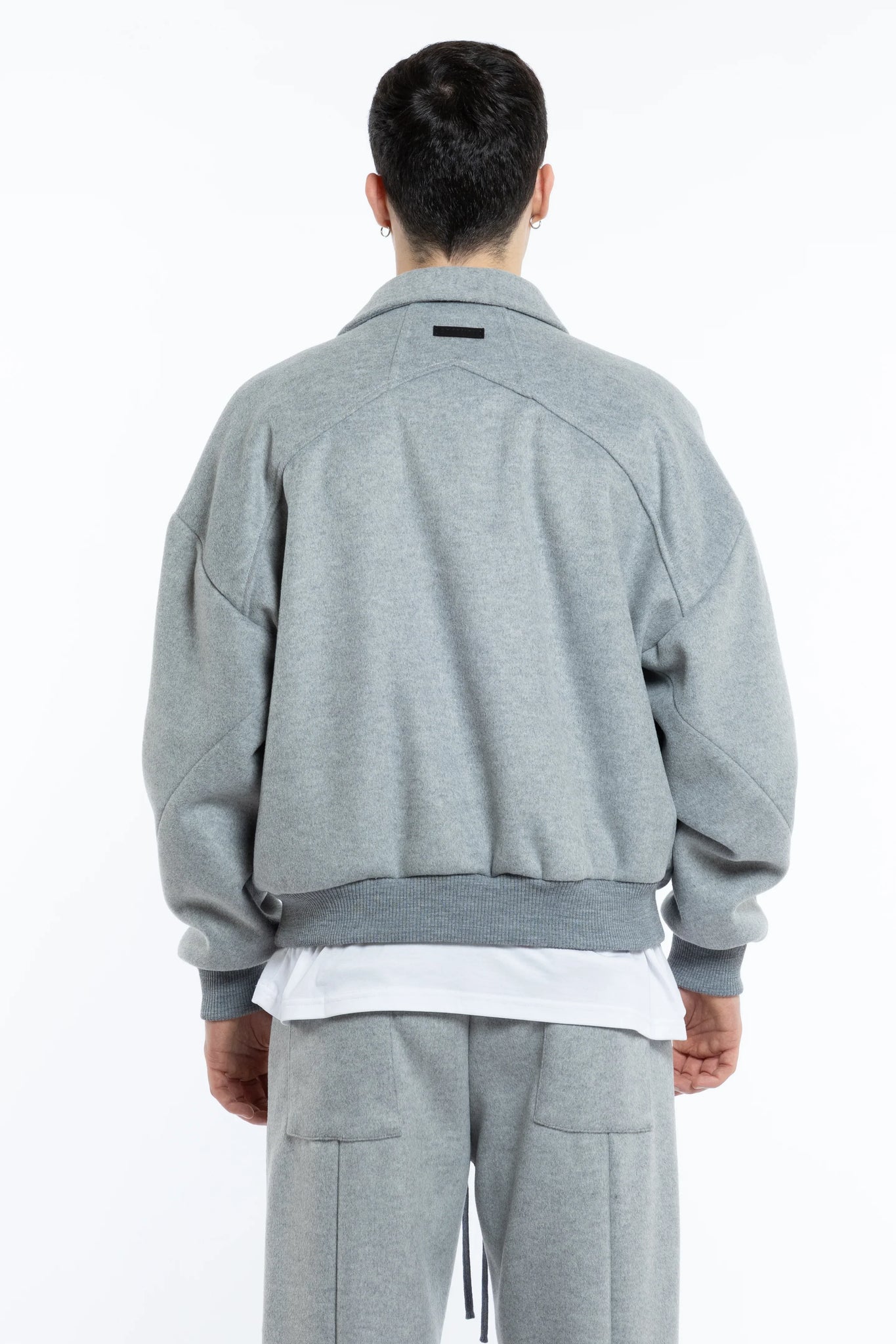 Giubbino in lana oversize Eternal Atelier