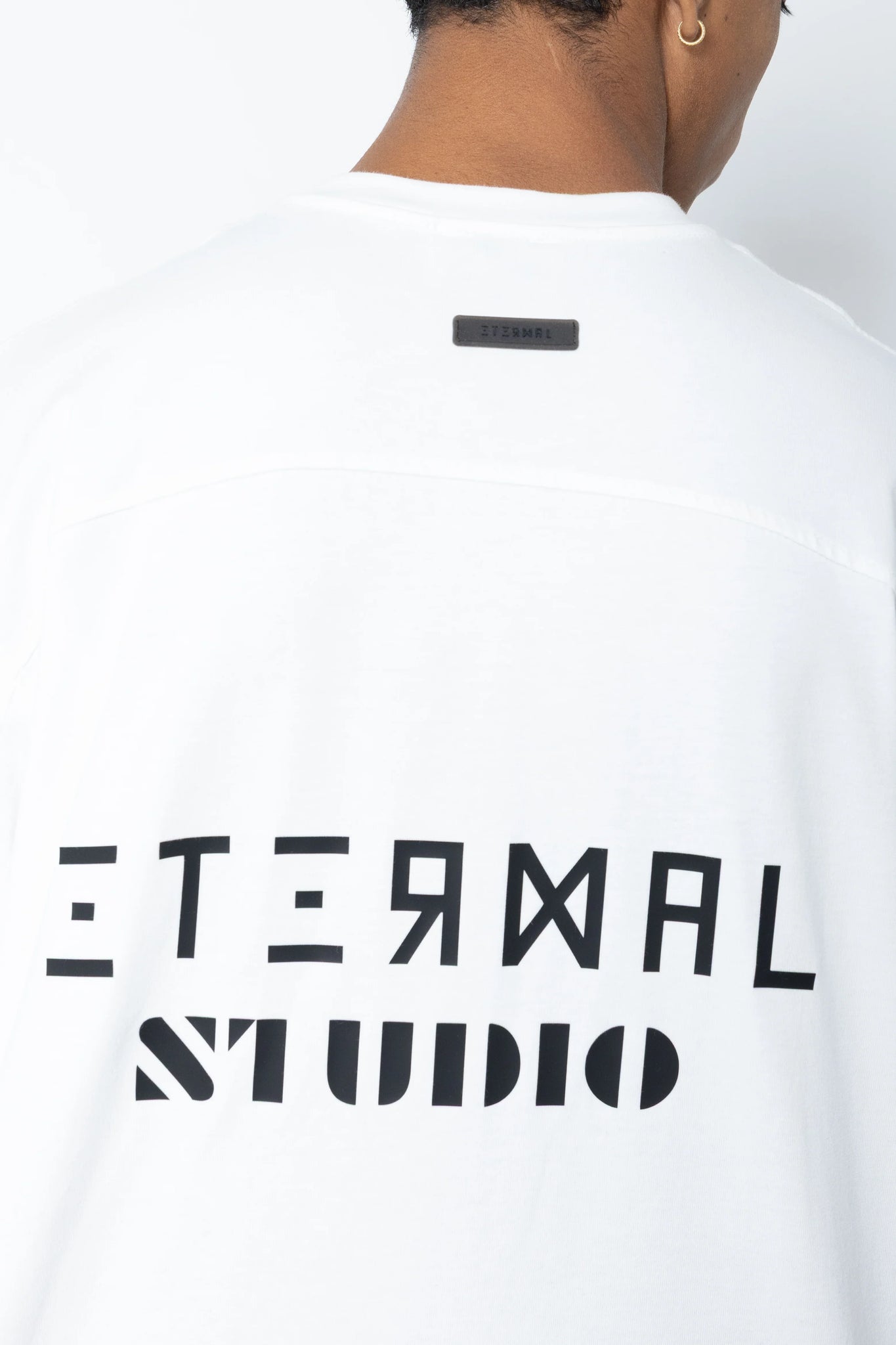 T-shirt in jersey manica corta logo brick Eternal Studio