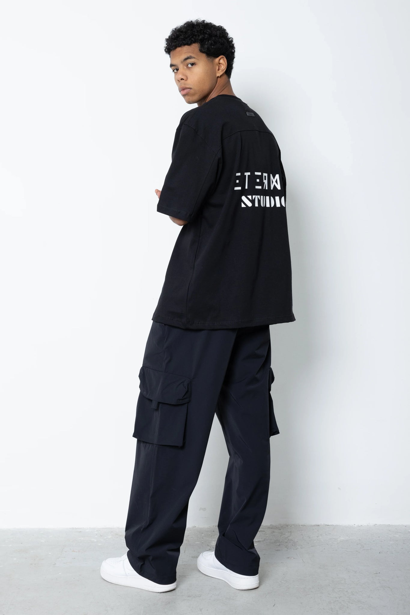 T-shirt in jersey manica corta logo brick Eternal Studio