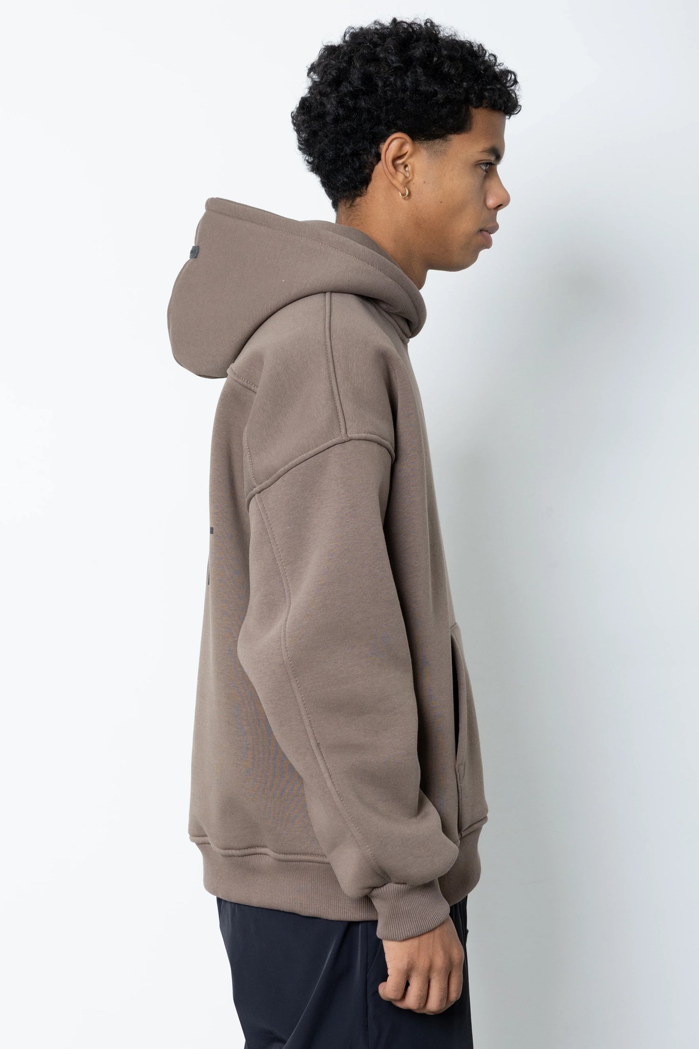 Felpa con cappuccio logo brick Eternal Studio