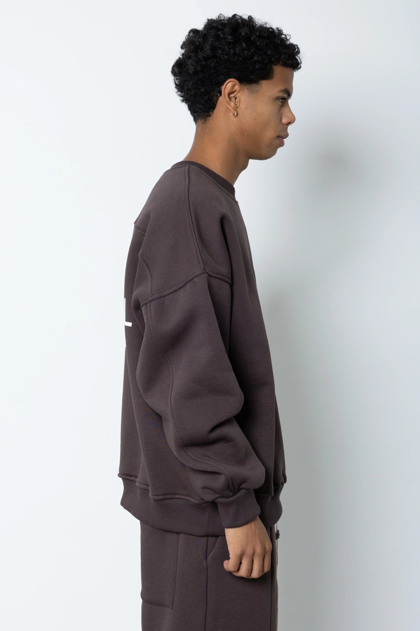 Felpa girocollo logo brick Eternal Studio