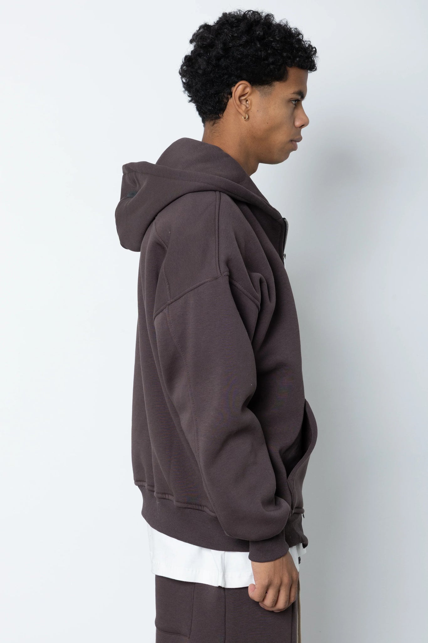 Felpa con zip e cappuccio Eternal Studio