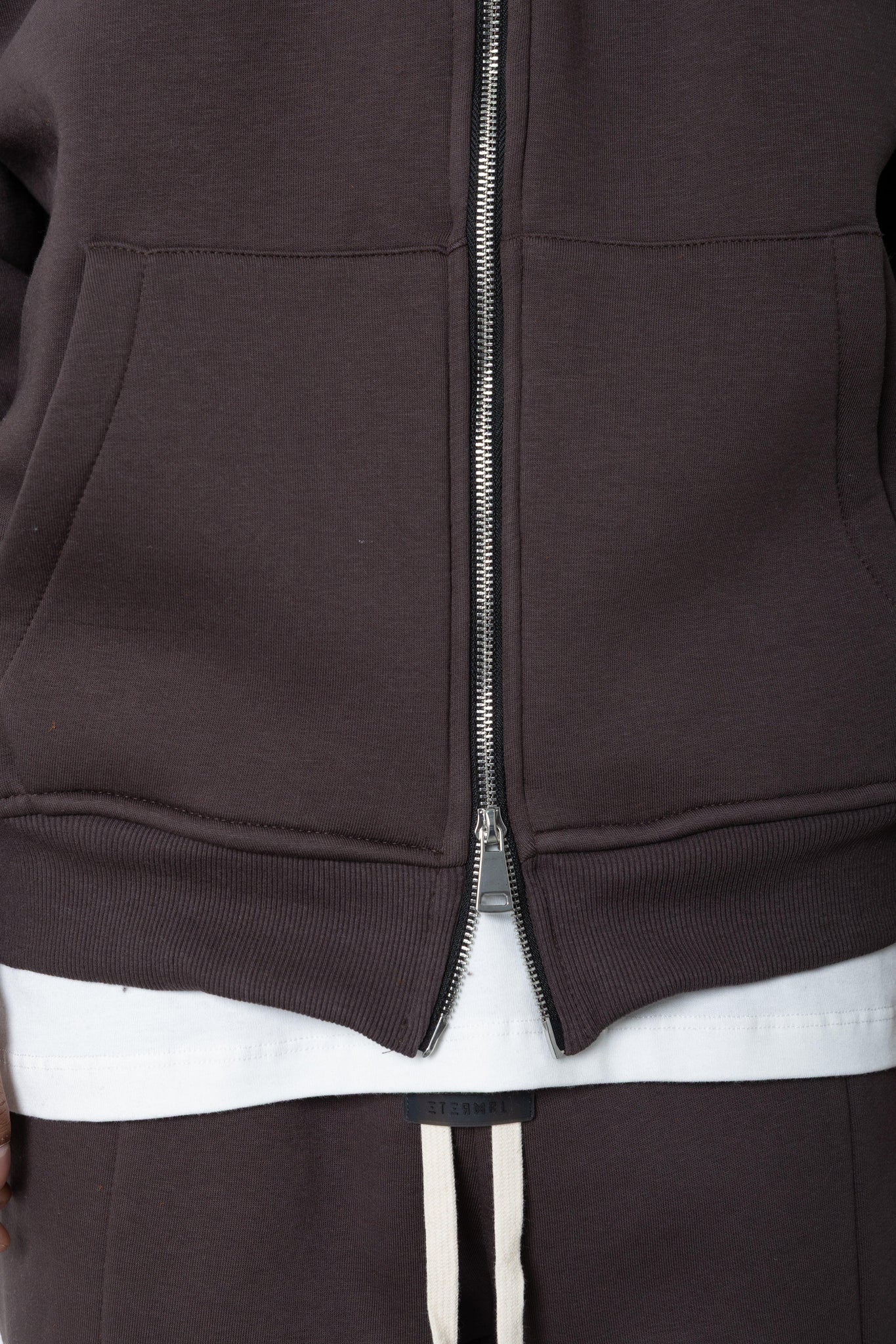 Felpa con zip e cappuccio Eternal Studio