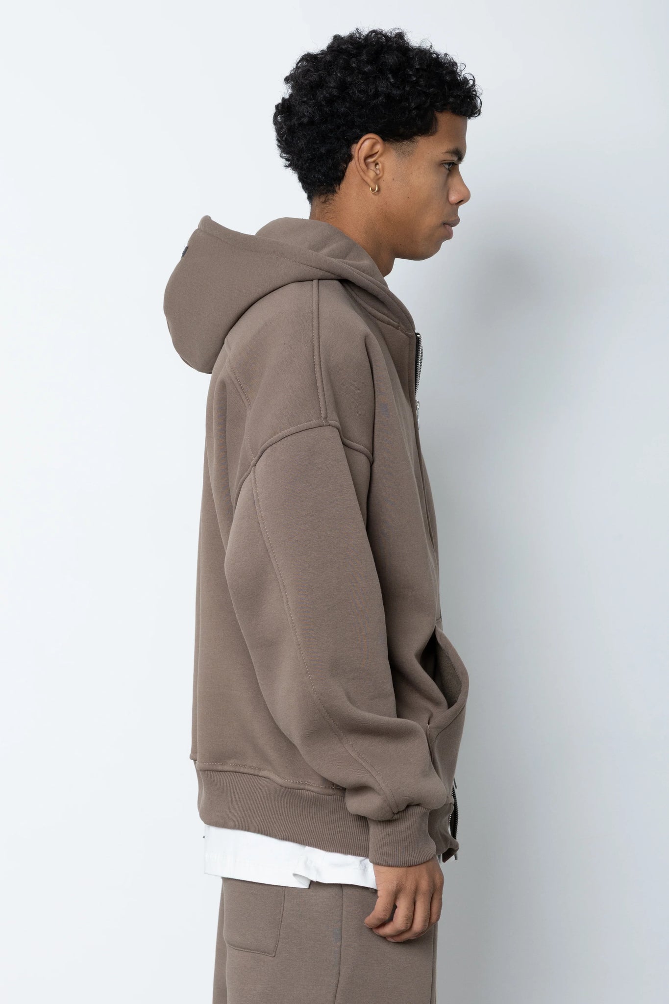 Felpa con zip e cappuccio Eternal Studio