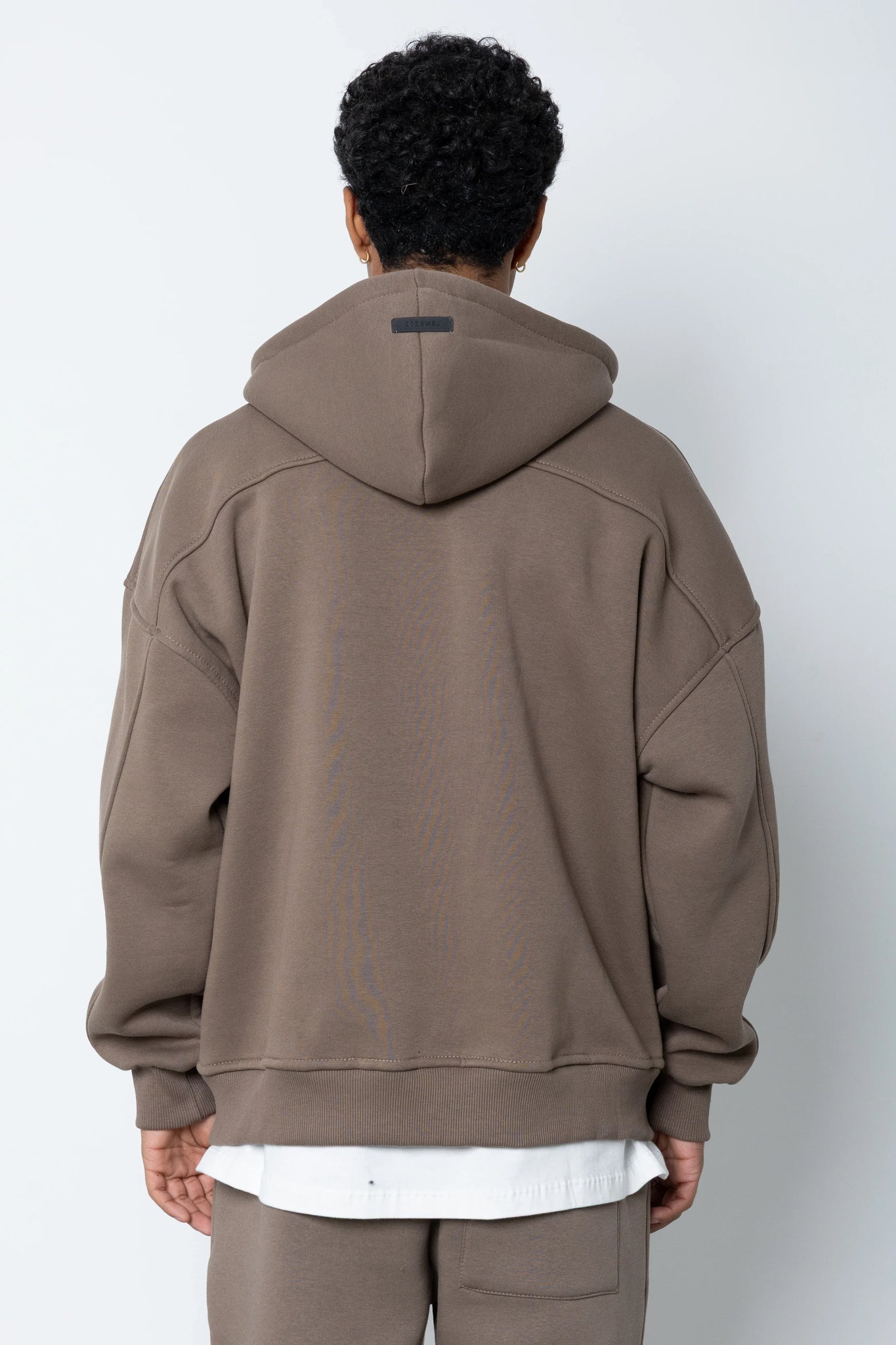 Felpa con zip e cappuccio Eternal Studio