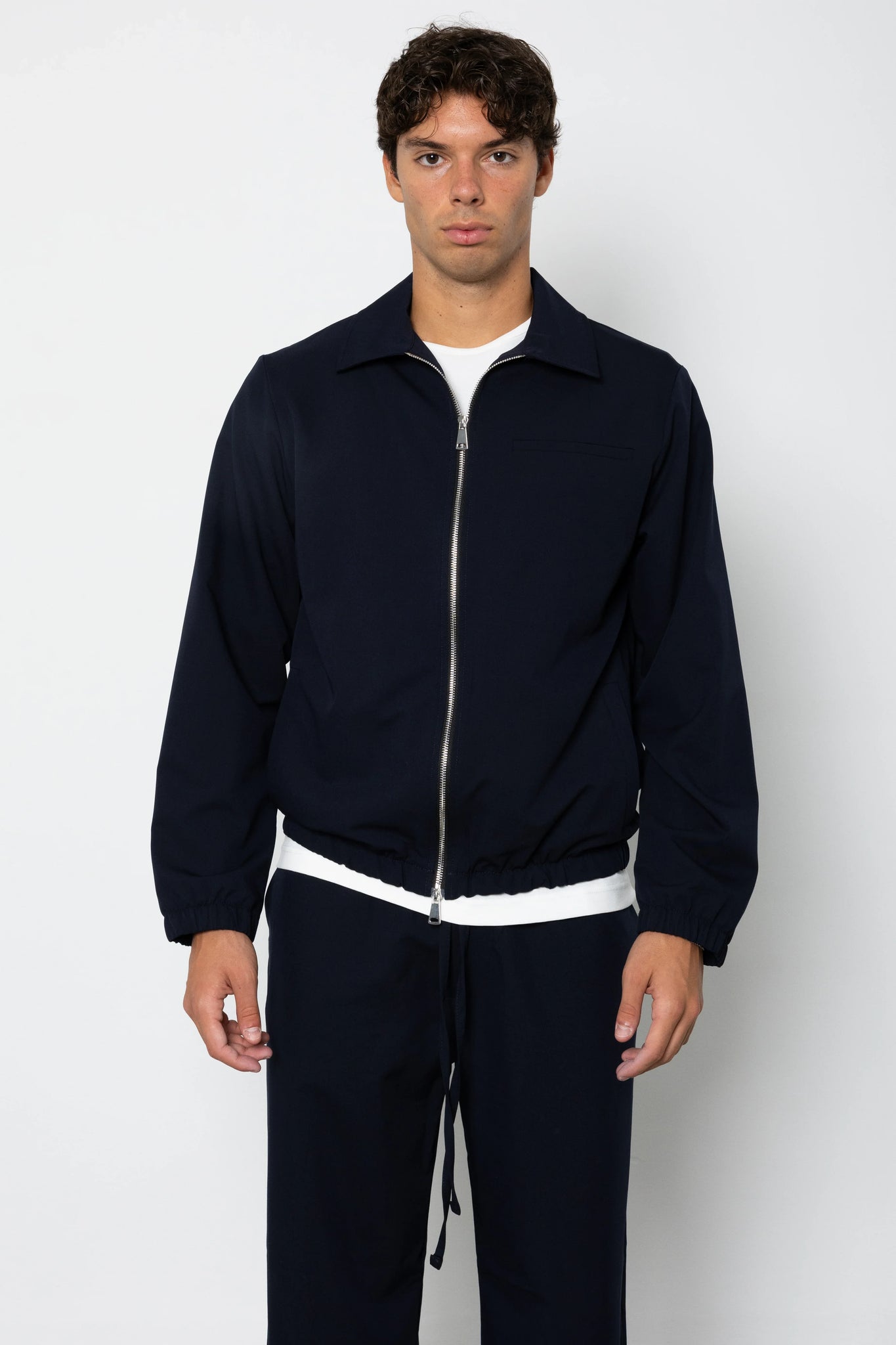 Giacca con collo camicia