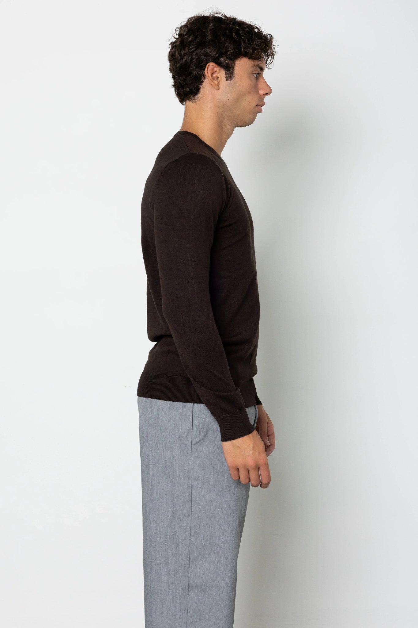 Maglione girocollo in filo