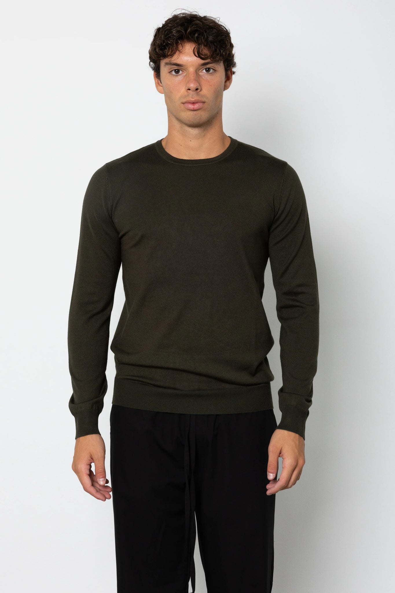 Maglione girocollo in filo