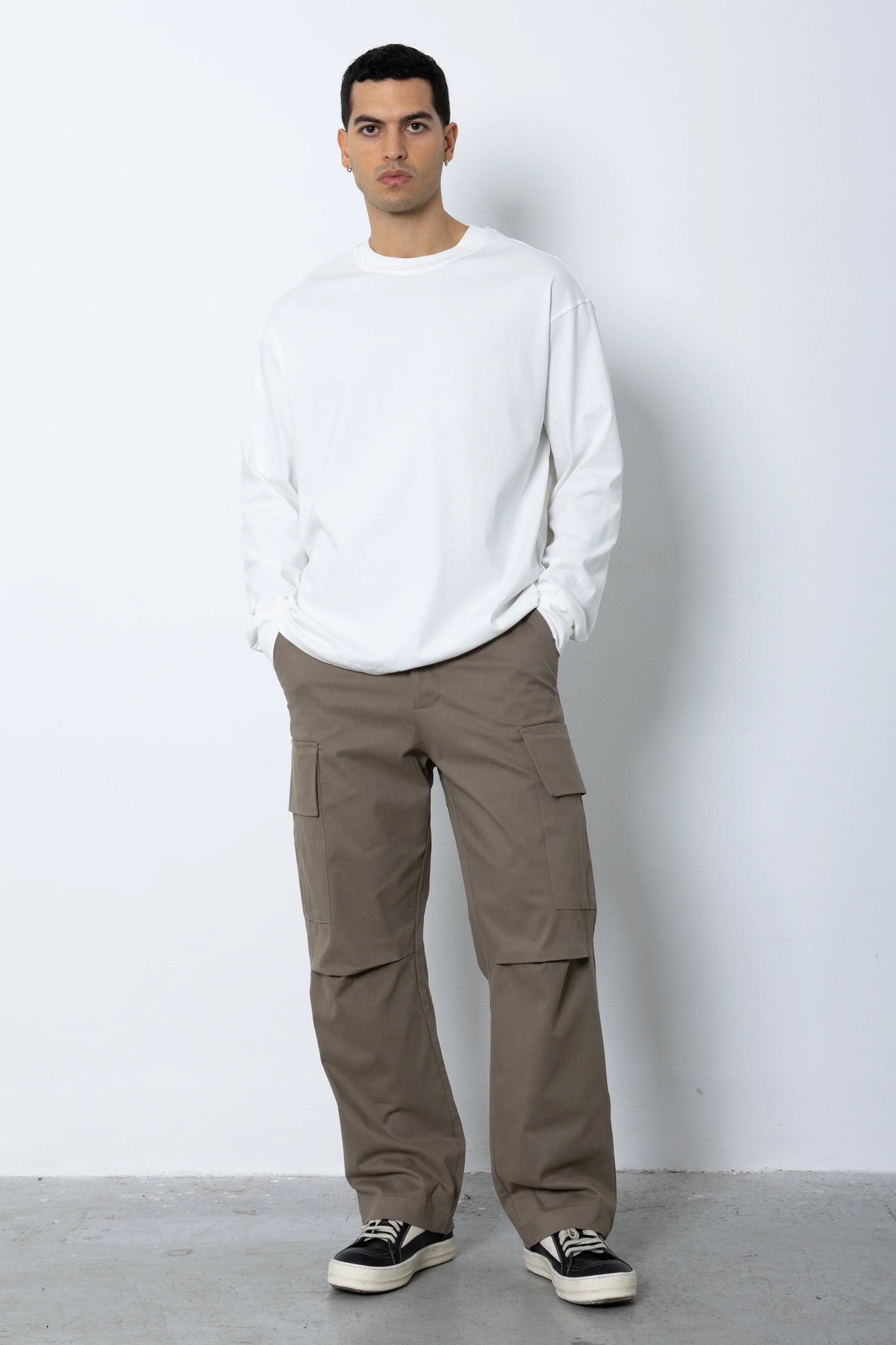 T-shirt in jersey manica lunga Eternal Studio