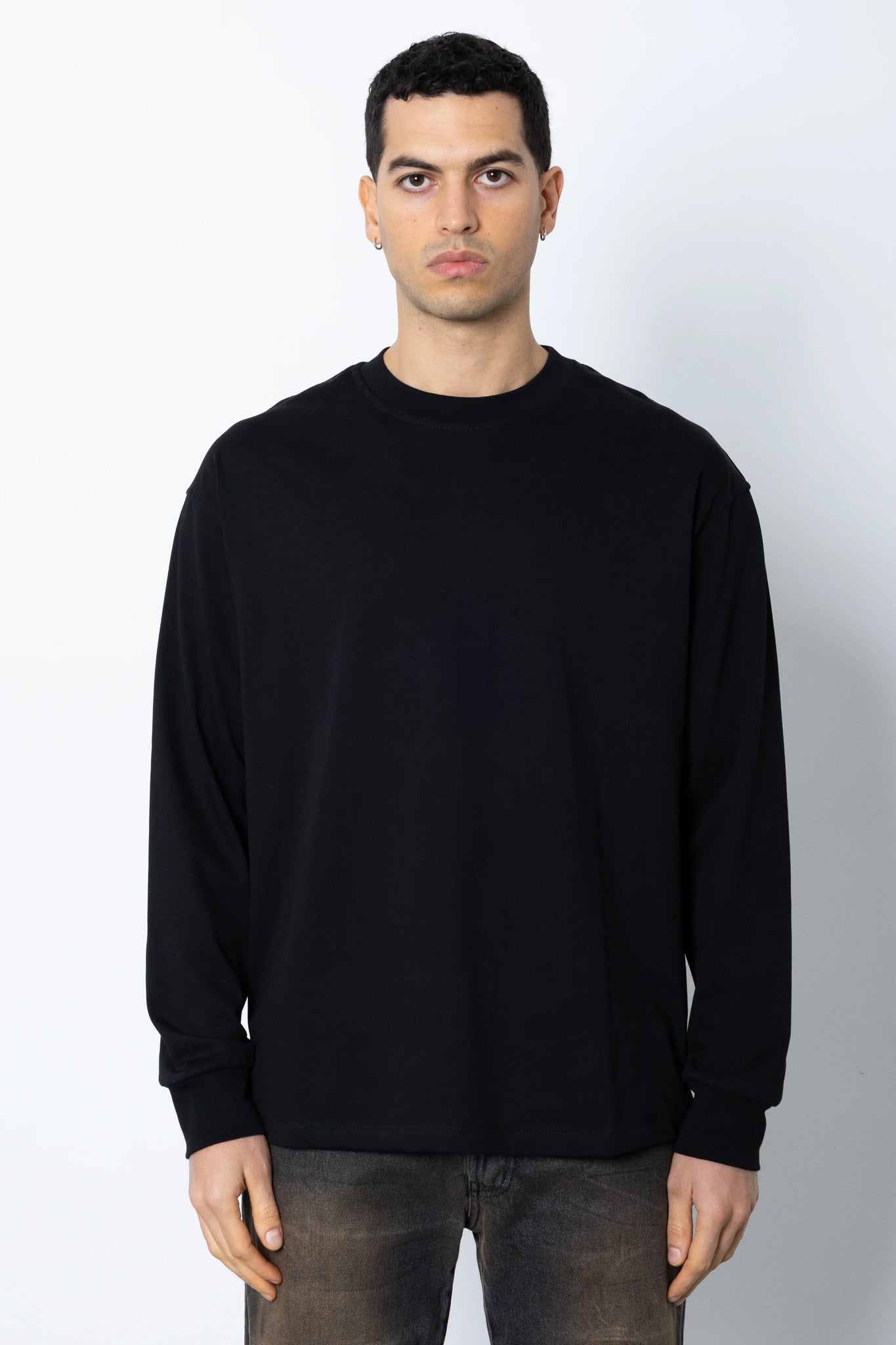 T-shirt in jersey manica lunga Eternal Studio