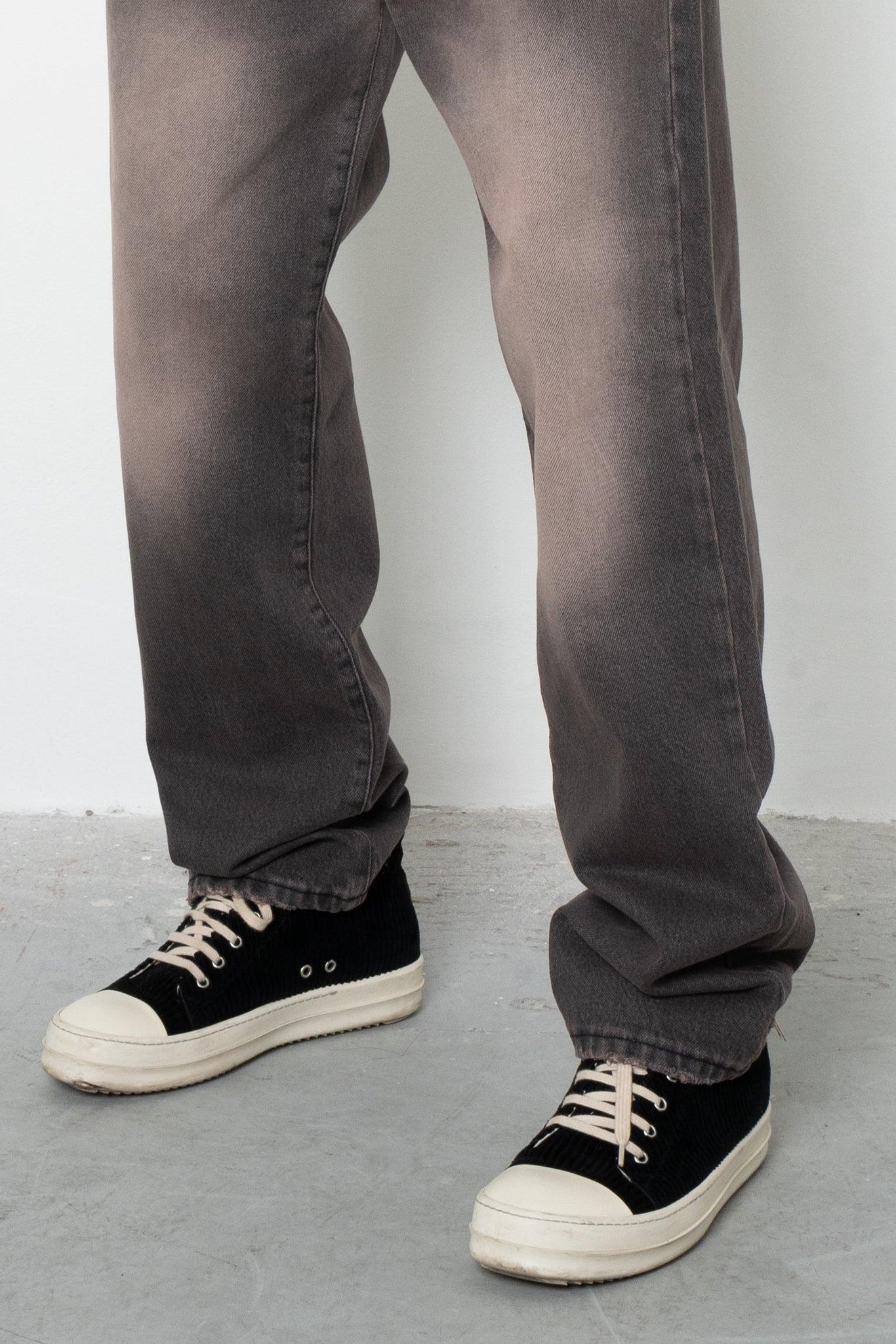 Jeans baggy washed brown