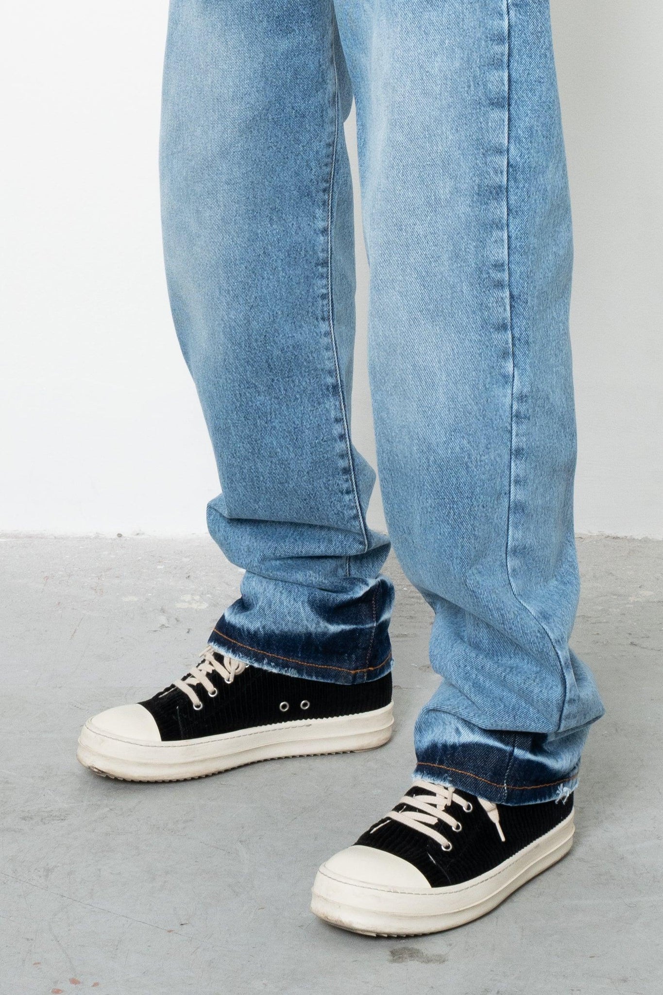 Jeans baggy indigo washed
